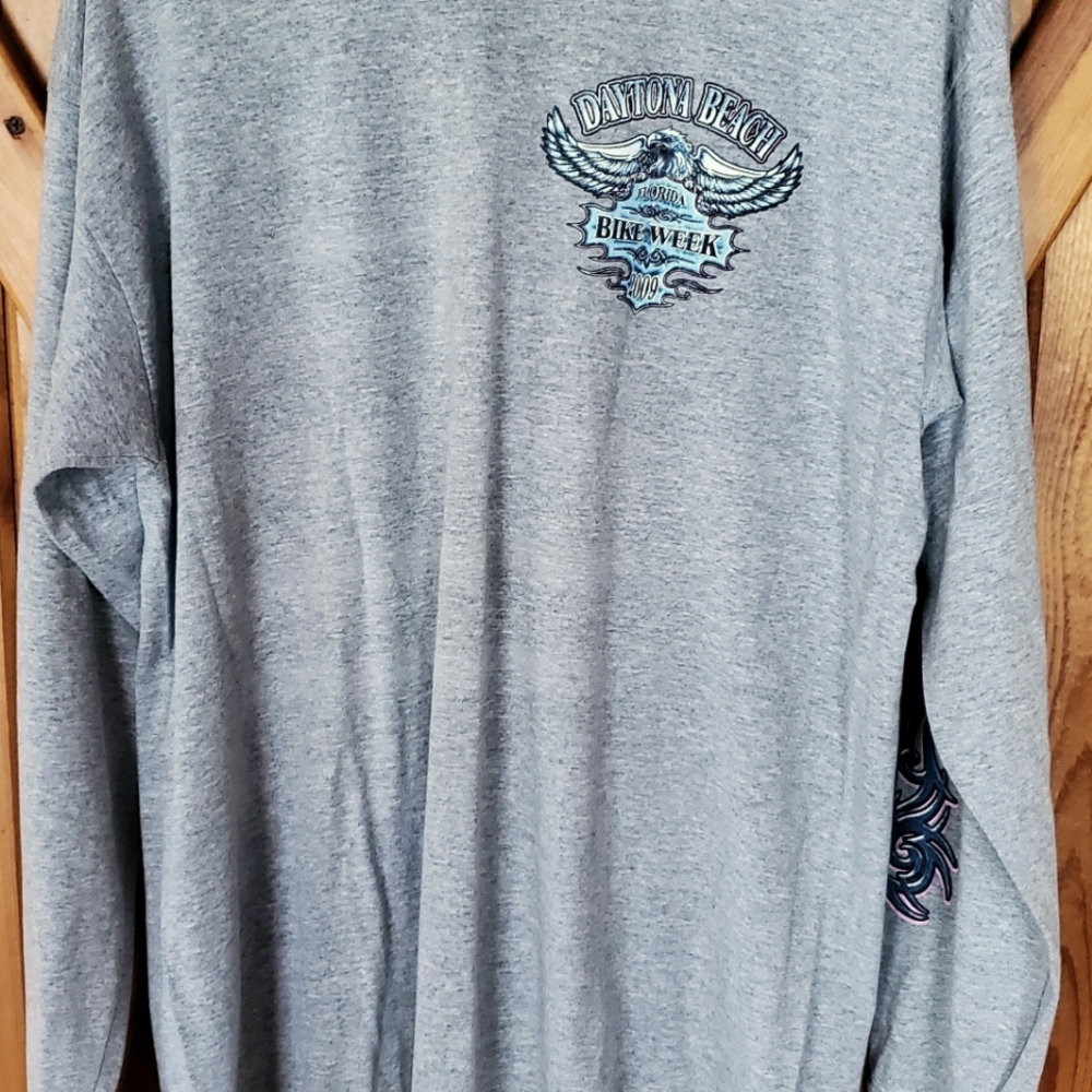 HD vintage long sleeve tee Daytona Beach 2009